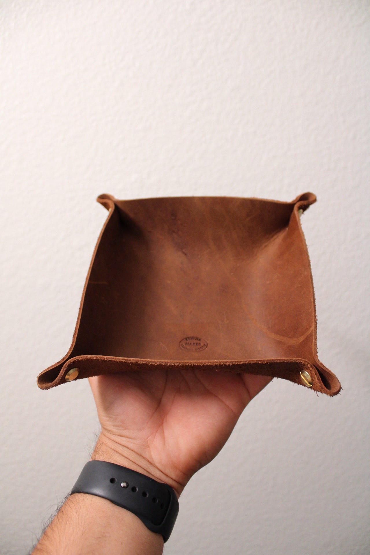 Leather Catchall Tray