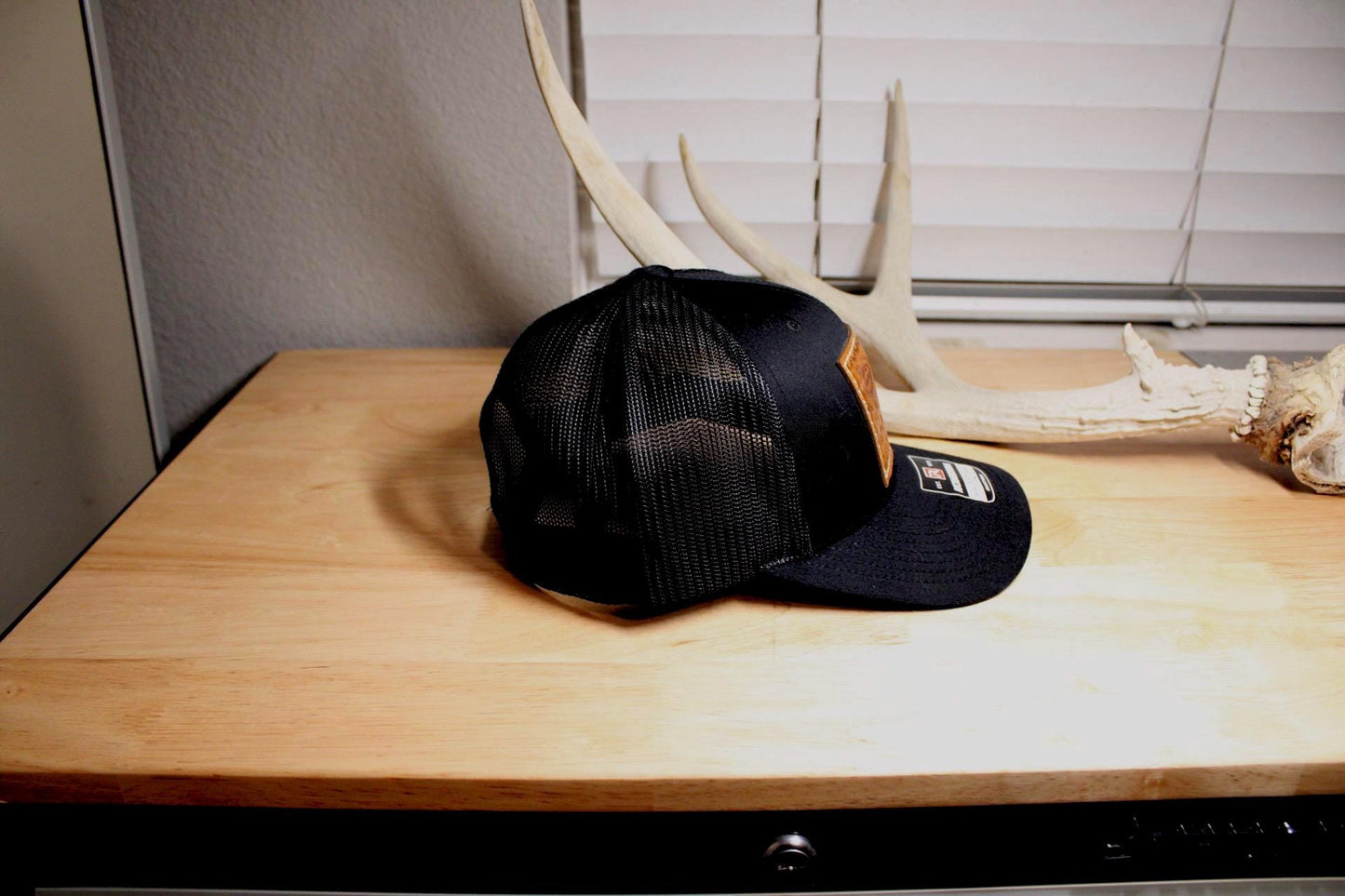 Leather Patch Cap