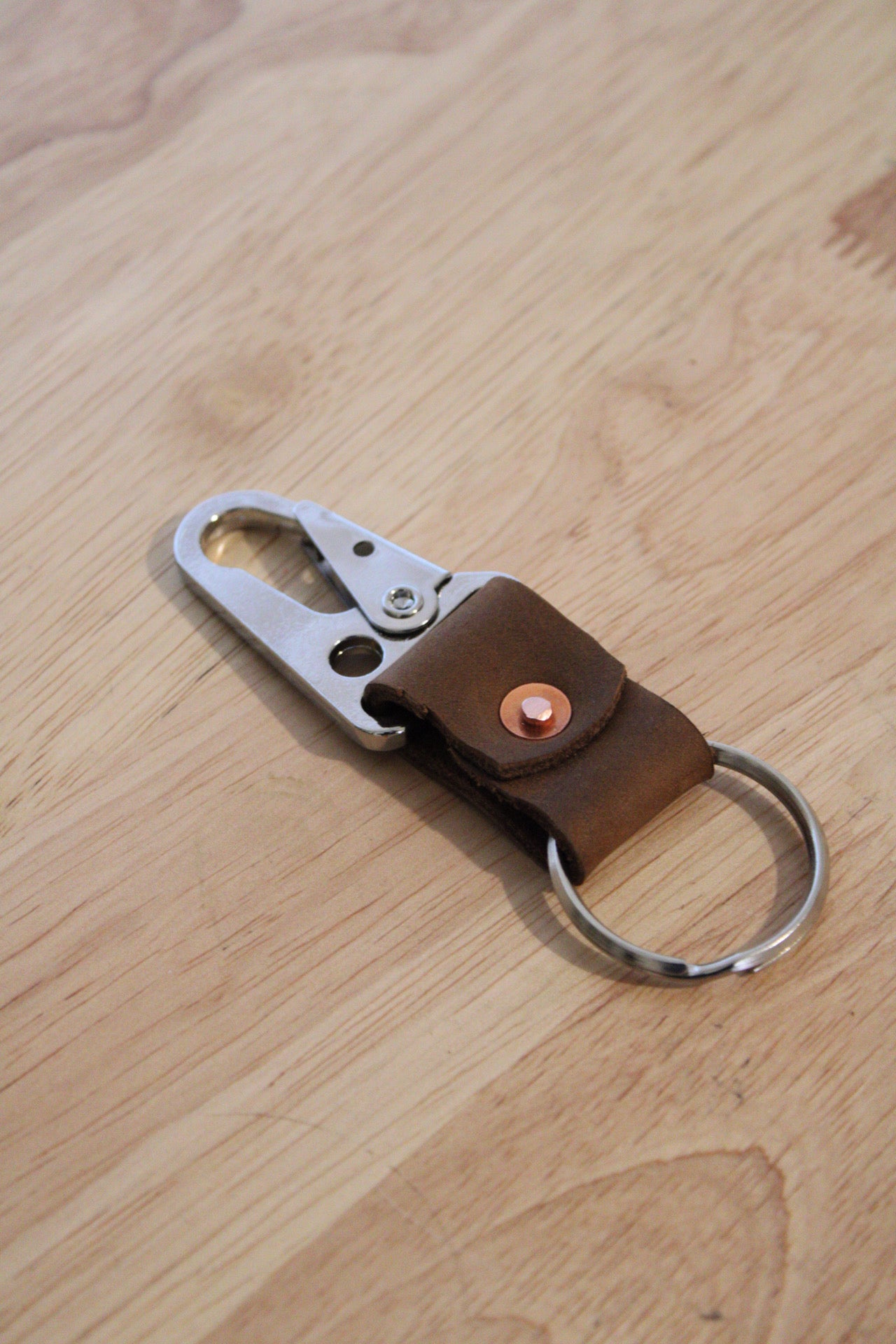 Leather EDC Keychain