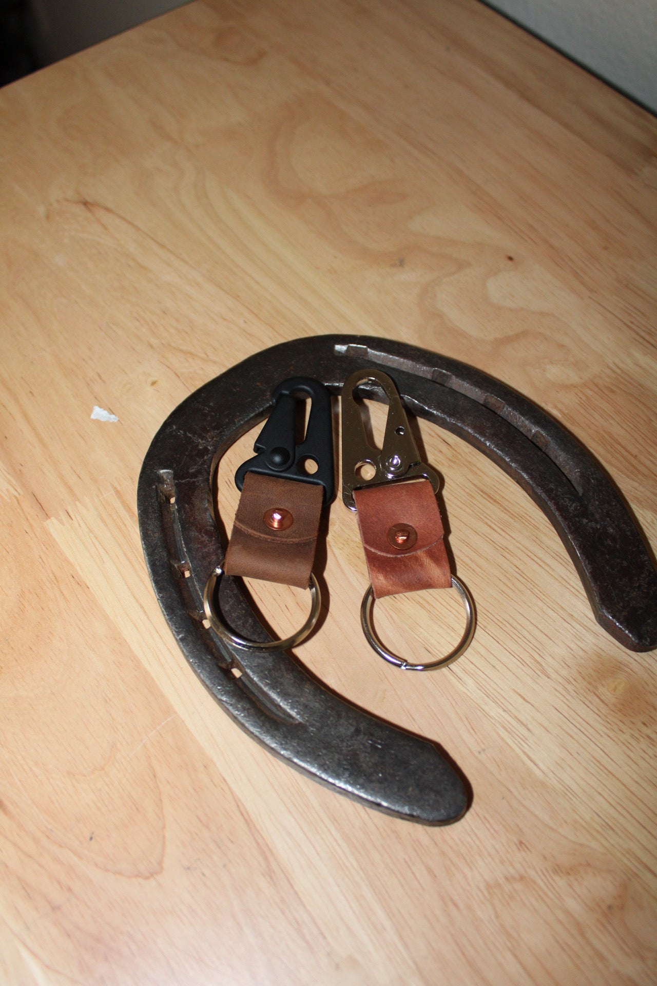 Leather EDC Keychain