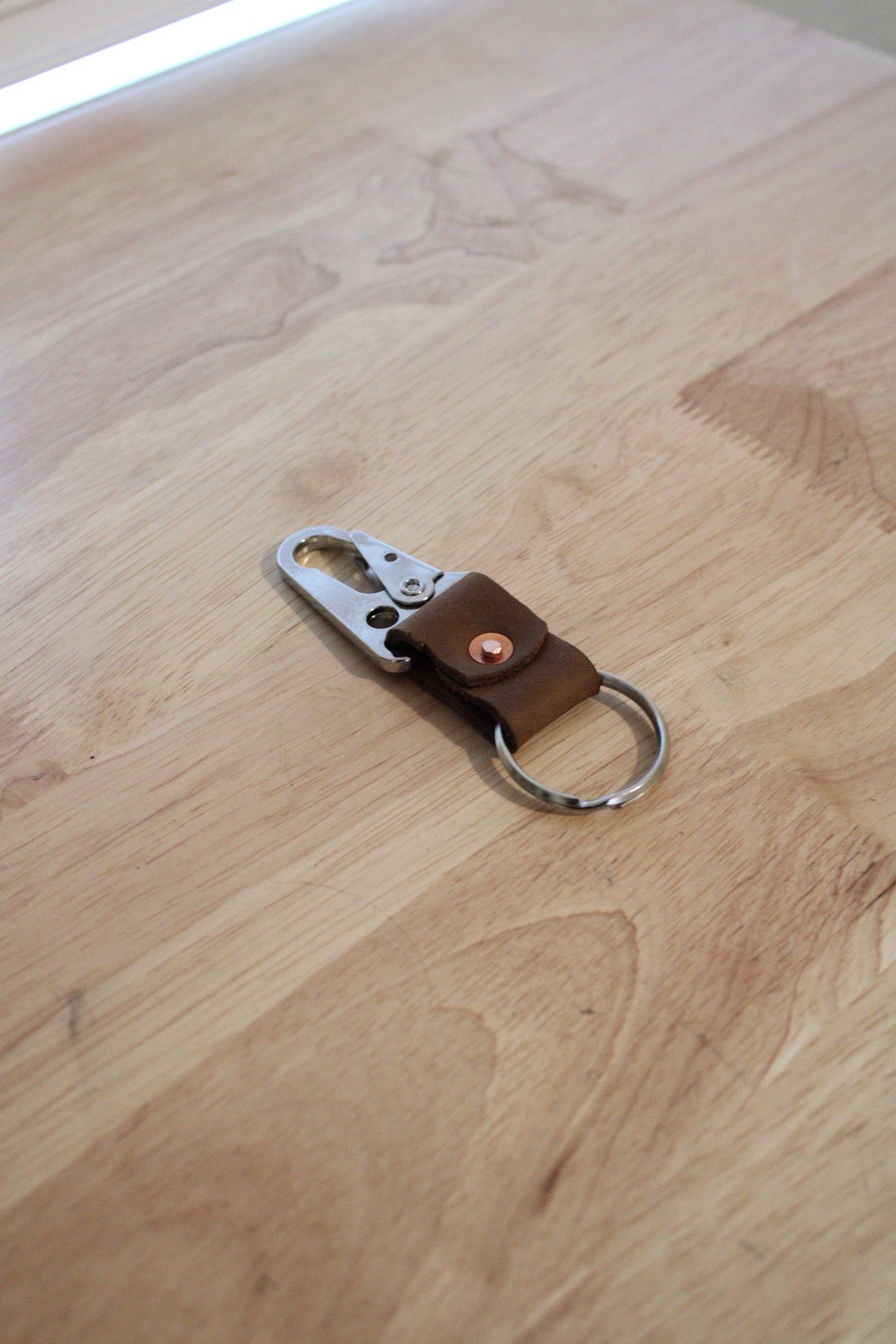Leather EDC Keychain