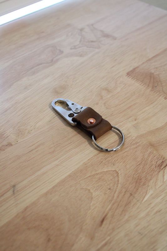 Leather EDC Keychain