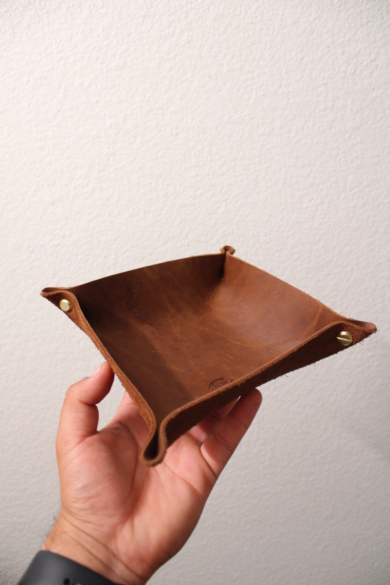 Leather Catchall Tray
