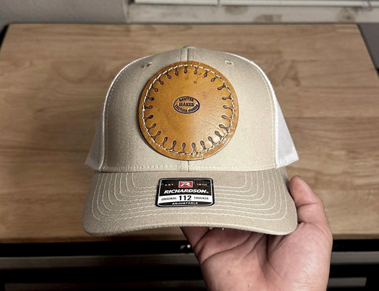Leather Patch Cap