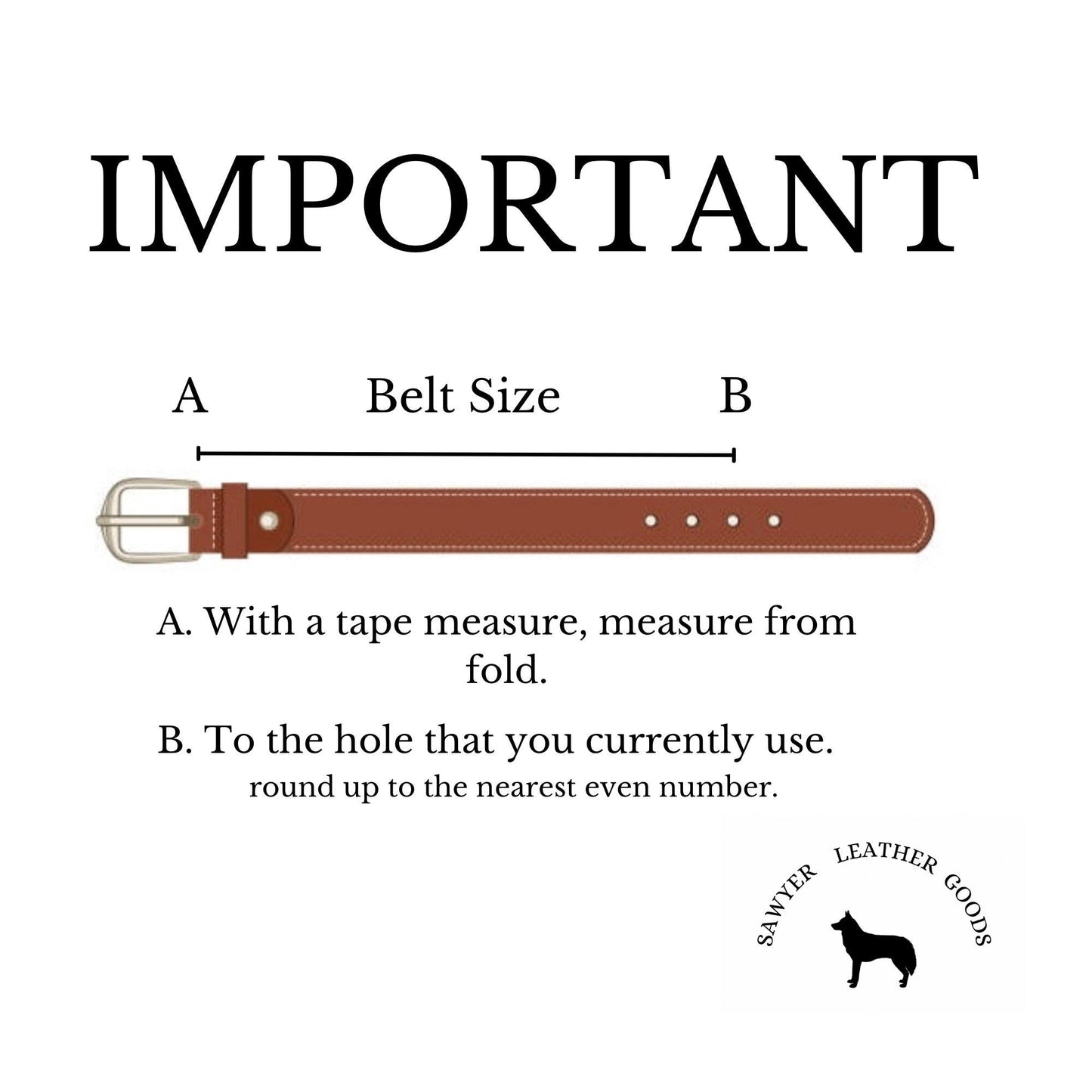 Full Grain Leather Belt